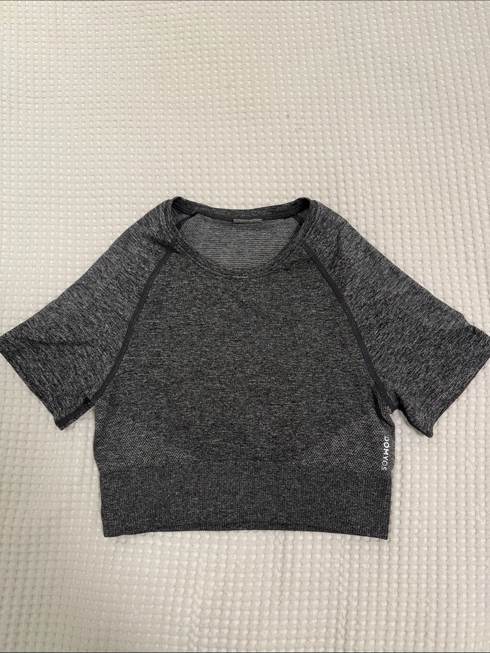 Domyos -Decathlon- Seamless Crop Athletic Top